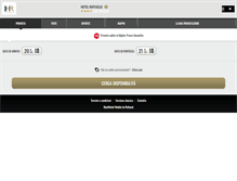 Tablet Screenshot of hotel-raffaello.it